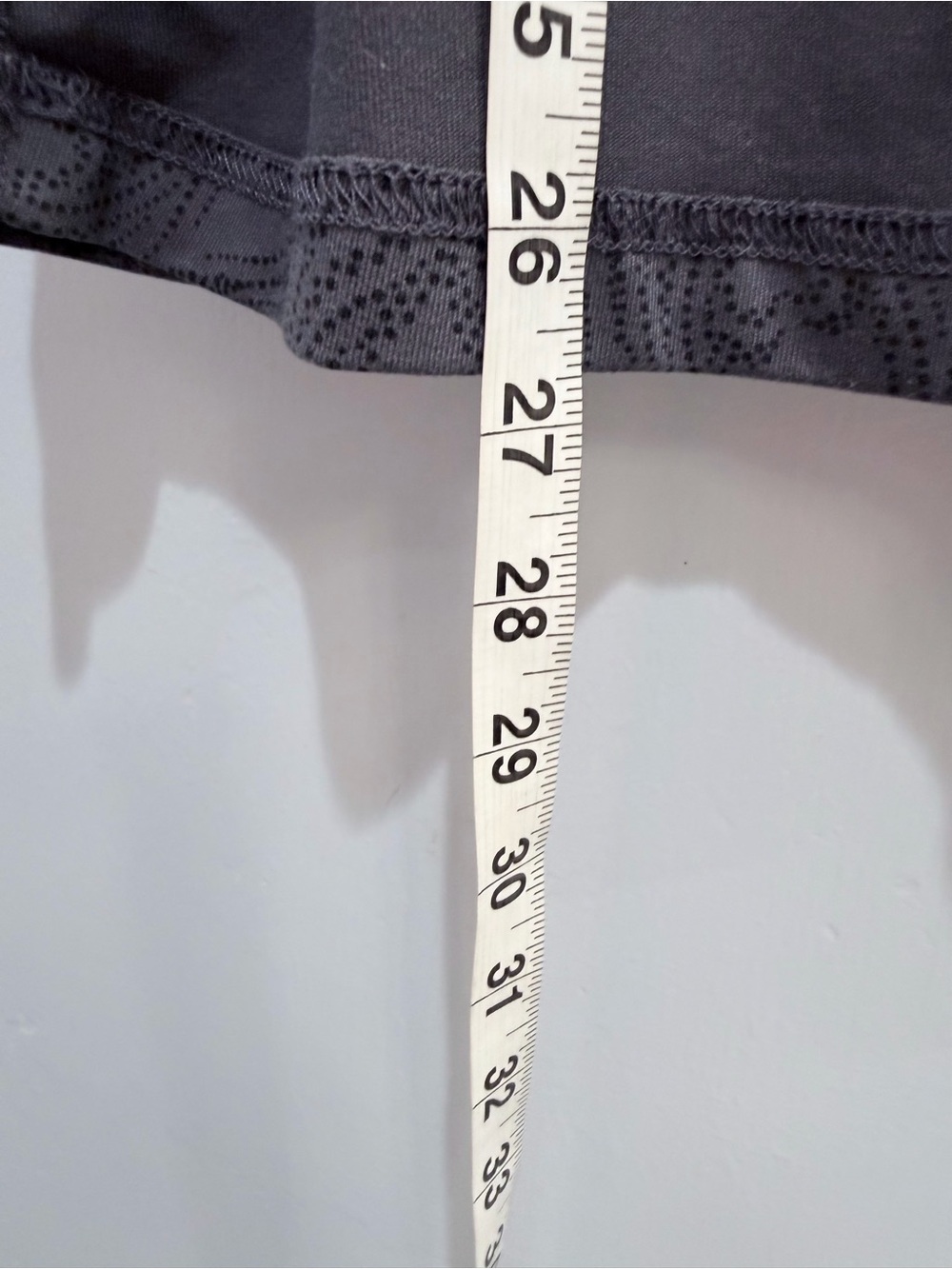 Lululemon Cool Racerback Tank Top Peacock Feather Dot Black Gray Size 6 - Picture 10 of 11